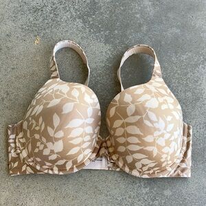Soma Enhancing Shape Full Coverage Leaf Print Bra, 38DD